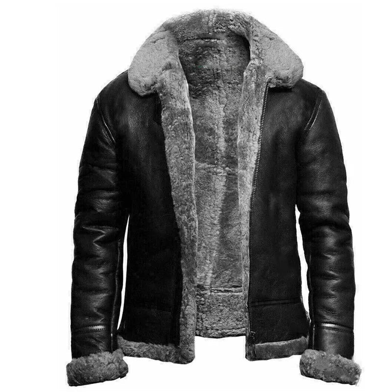 Klassische Herren-Winterjacke mit Retro-Charme und hohem Tragekomfort