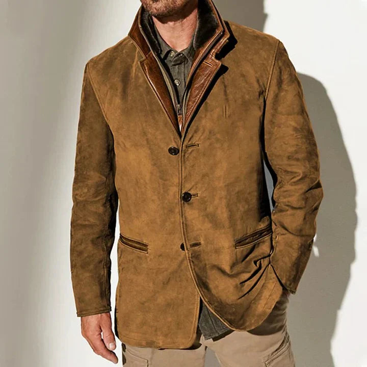 Klassische Vintage-Herrenjacke – Stilvolle Eleganz trifft modernen Komfort
