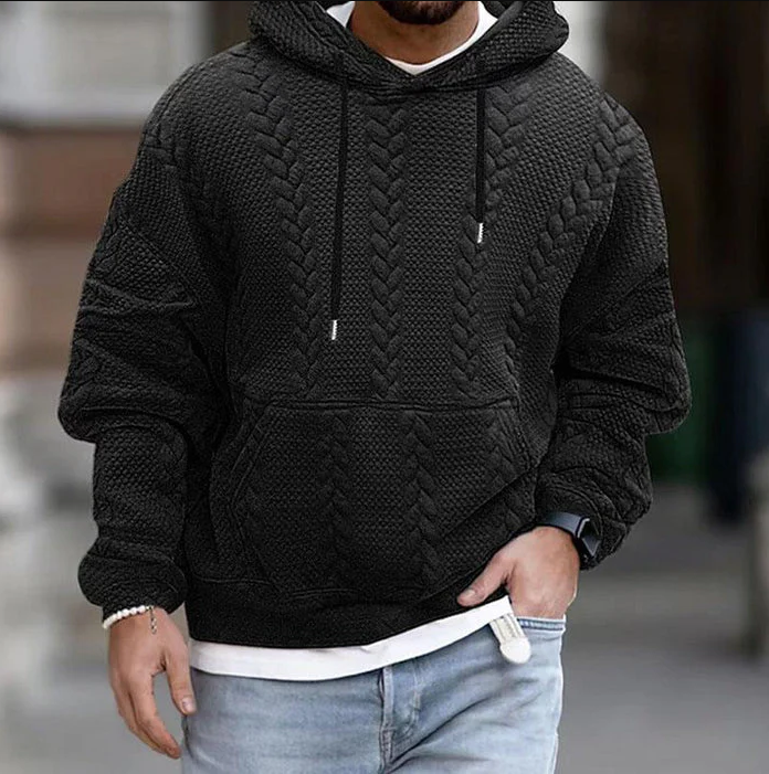 Kuscheliger Herren-Hoodie für frostige Tage