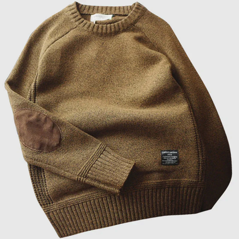 Kuscheliger Herrenpullover für kalte Tage in zeitlosen Farben