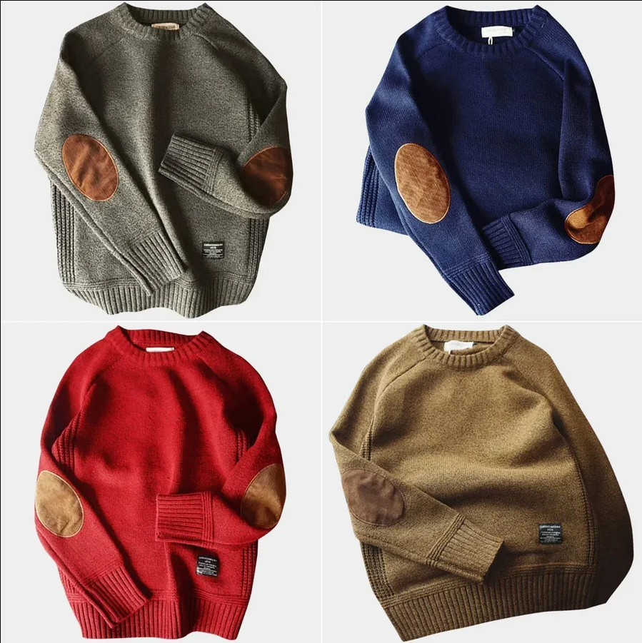 Kuscheliger Herrenpullover für kalte Tage in zeitlosen Farben