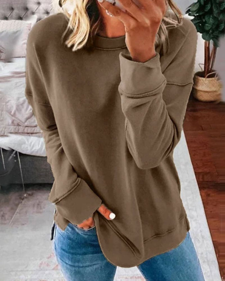 Kuscheliges Damen-Sweatshirt – Stilvoll und Vielseitig