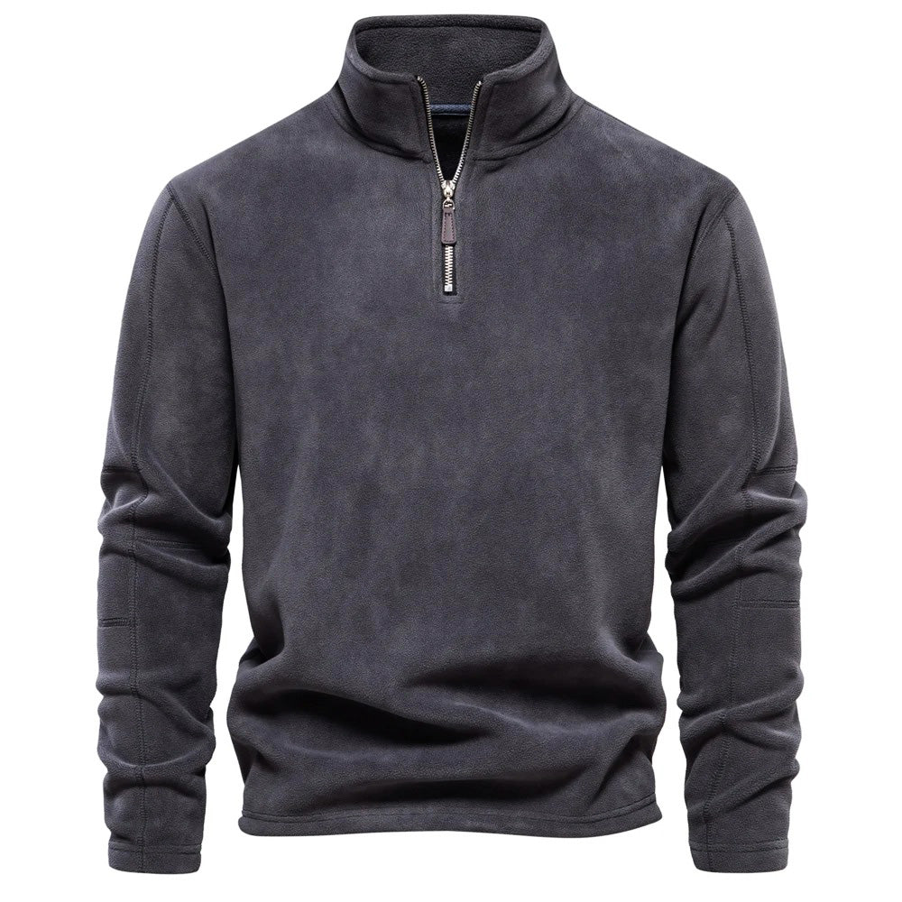 Kuschelwarmer Fleecepullover für kalte Tage