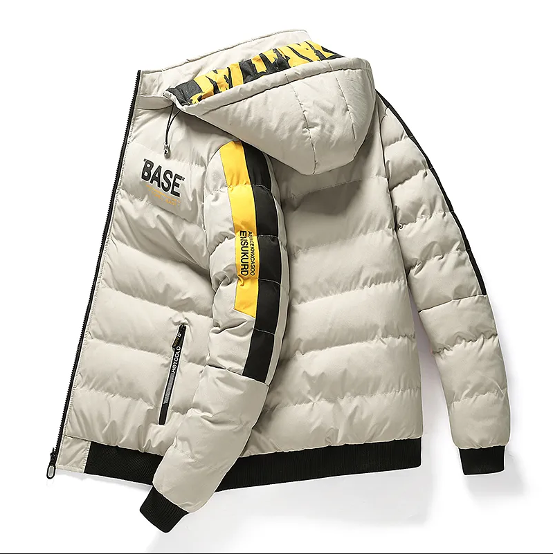 Moderne Herren Daunenjacke für kalte Wintertage