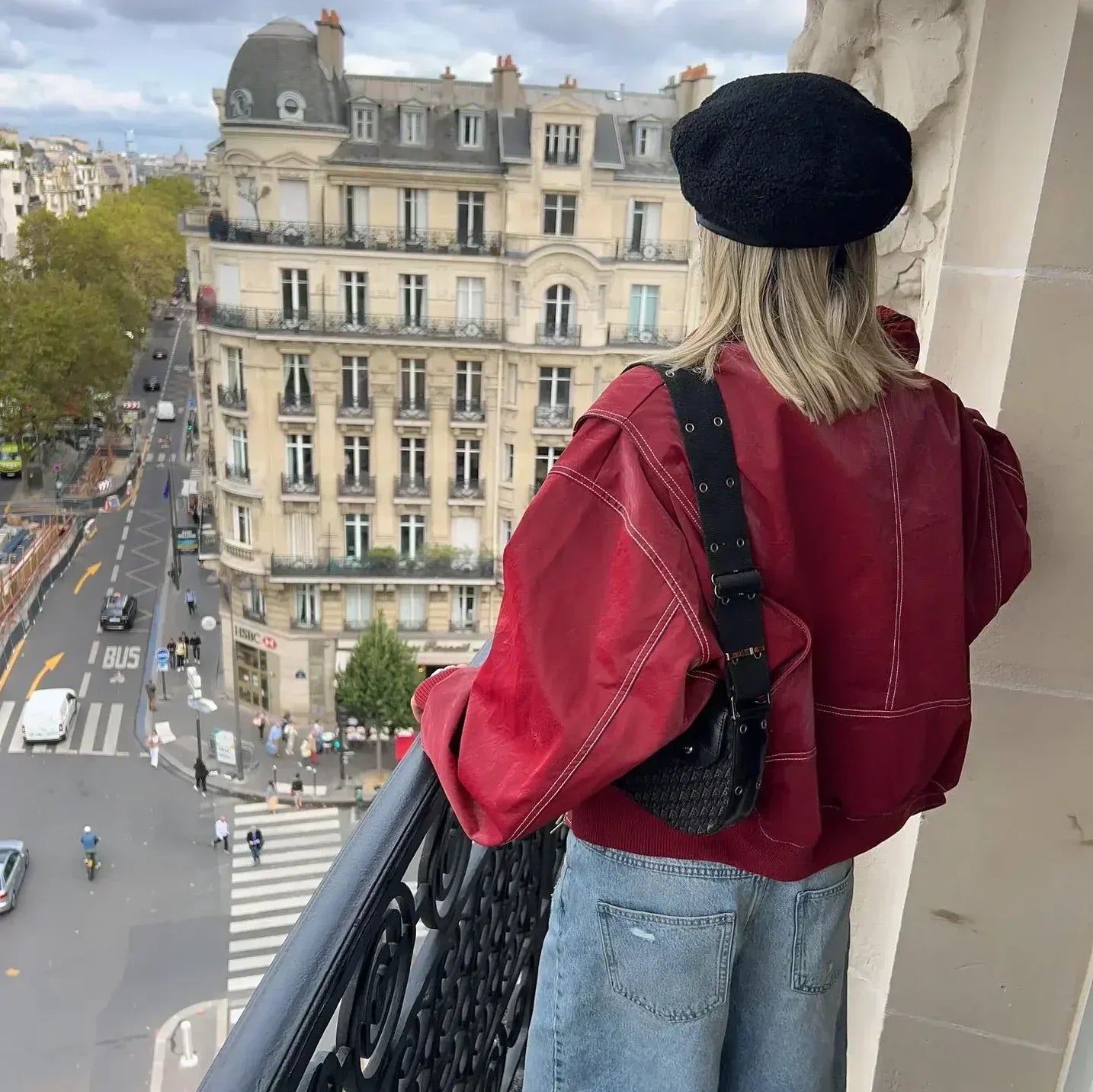Oversize Rote Damenjacke - Trendy und Bequem für Jeden Anlass