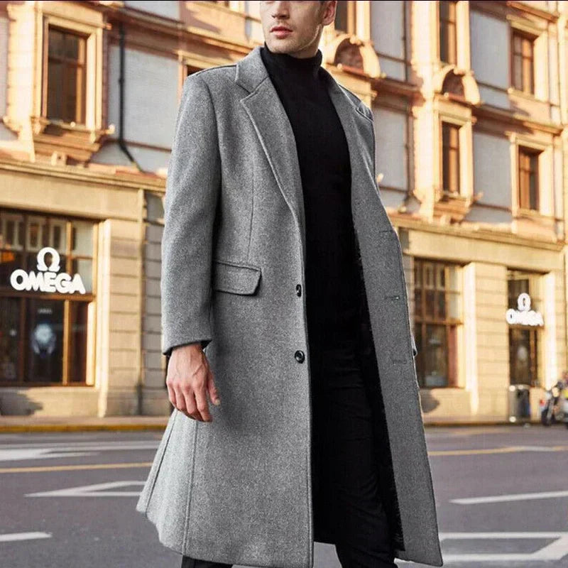 Stilvolle und warme Herren-Winterjacke – Wasserdicht und nachhaltig