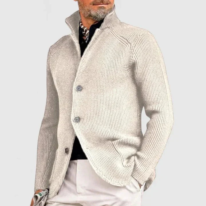 Stilvoller Herren-Cardigan mit Knopfverschluss für jede Gelegenheit