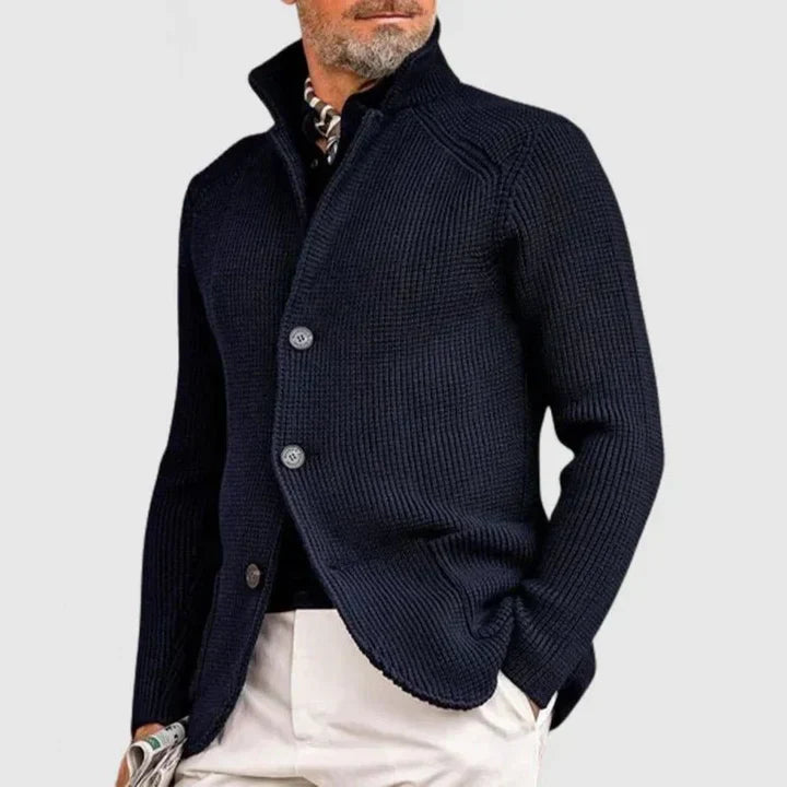Stilvoller Herren-Cardigan mit Knopfverschluss für jede Gelegenheit