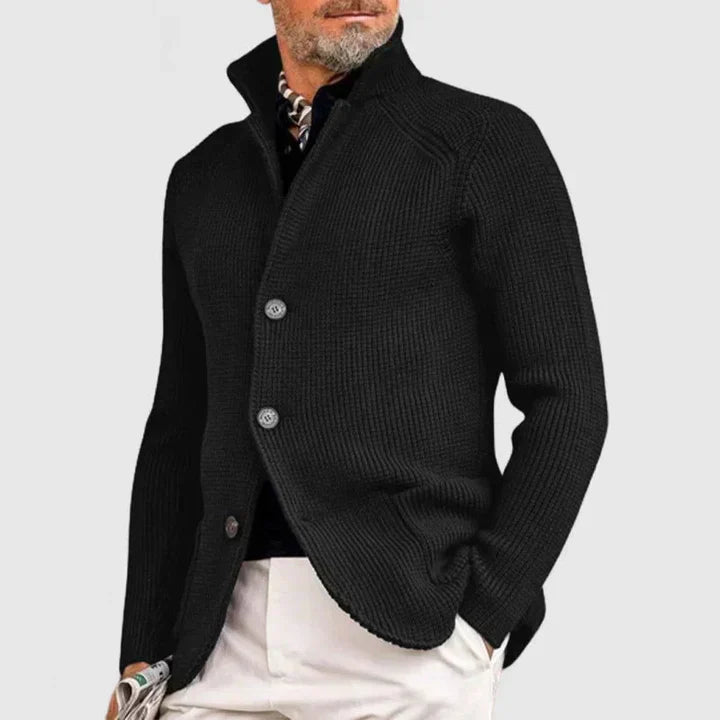 Stilvoller Herren-Cardigan mit Knopfverschluss für jede Gelegenheit