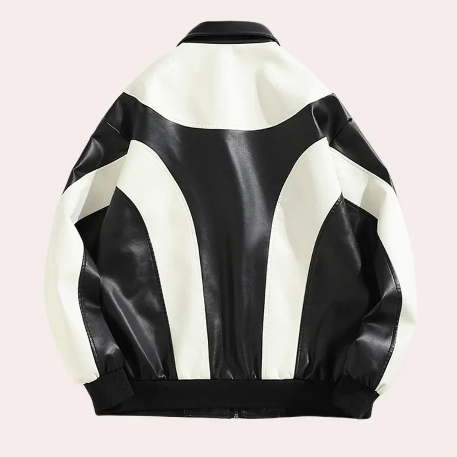 Stylische Herrenjacke mit praktischem Reißverschluss