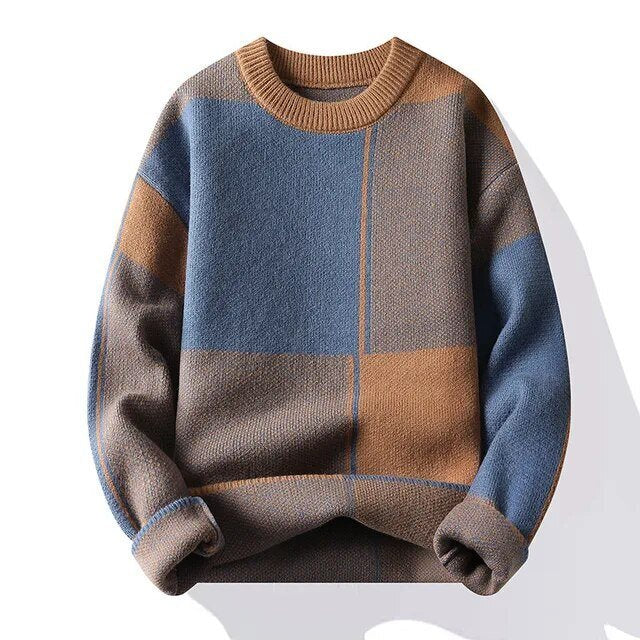 Stylischer Herrenpullover aus feinster Baumwolle für den perfekten Look