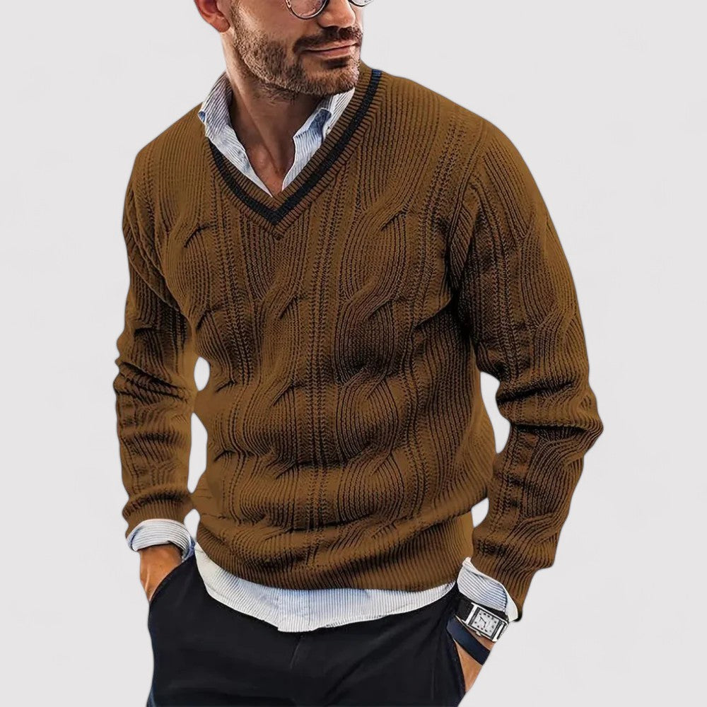 Stylischer Oversized-Strickpullover für kühle Tage