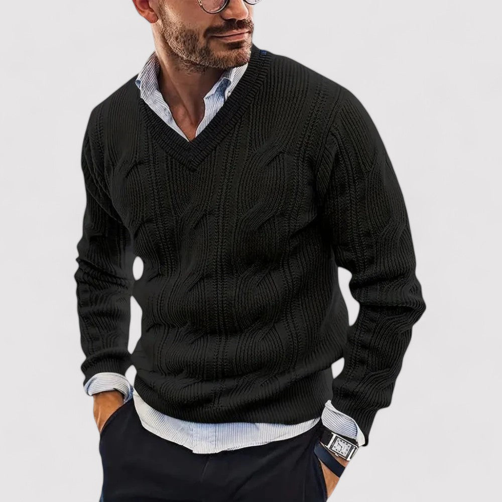 Stylischer Oversized-Strickpullover für kühle Tage