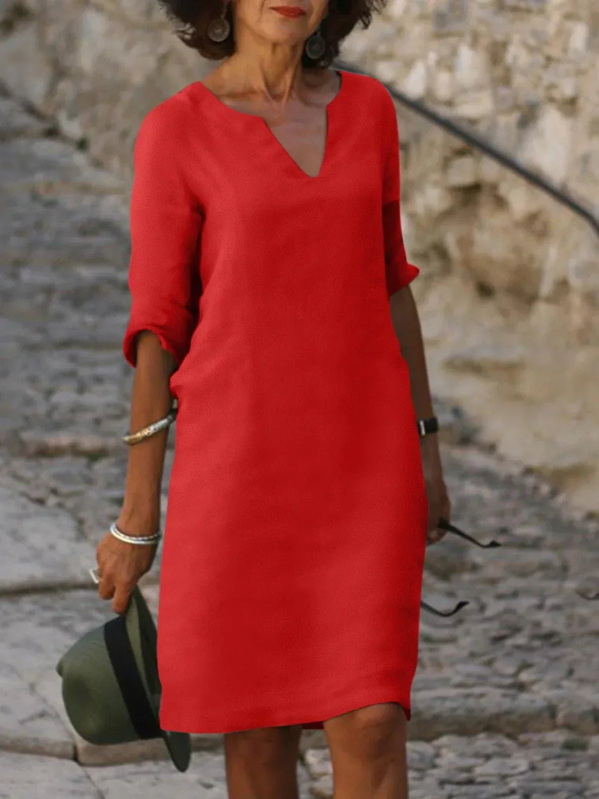 Sylvia – Stilvolles Damen Kleid – Leicht, elegant & perfekt für besondere Anlässe