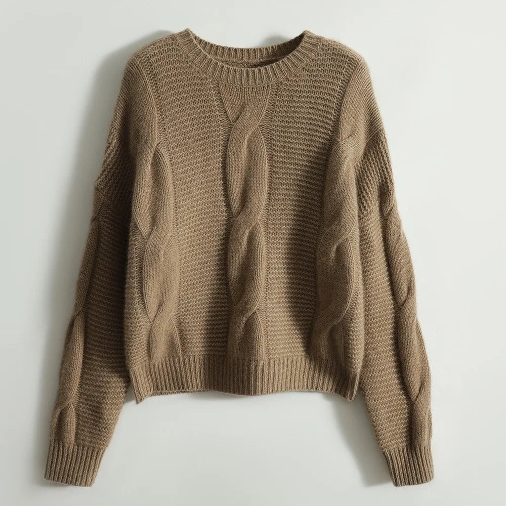 Damen Strickpullover aus Baumwolle – Weich & Bequem