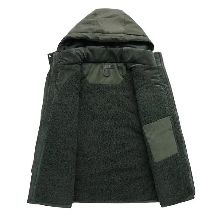 Vielseitige Winterjacke für Herren mit isolierendem Innenfutter und modernem Schnitt