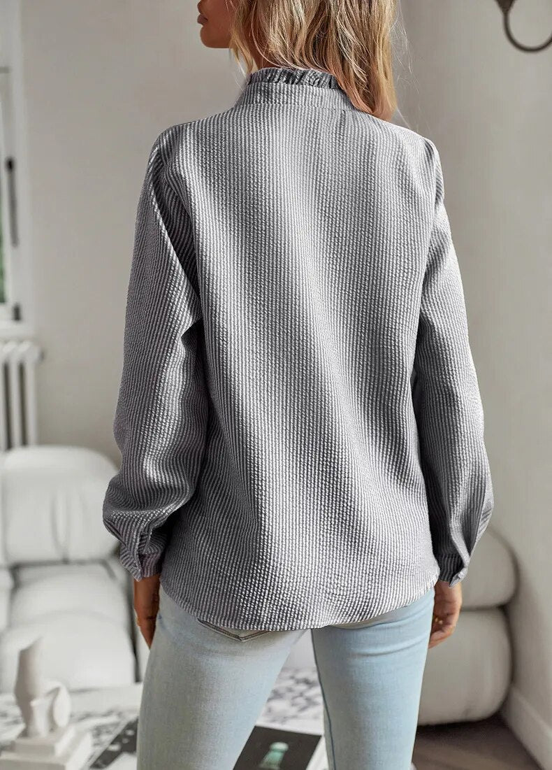 Zofia | Elegante Damenbluse mit schickem Design und fließendem Schnitt