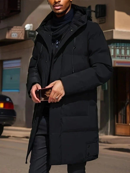 Austin – gesteppte, robuste, lange jacke