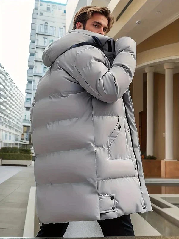 Austin – gesteppte, robuste, lange jacke