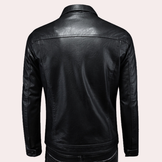 Stylisch - moderne bikerjacke für herren