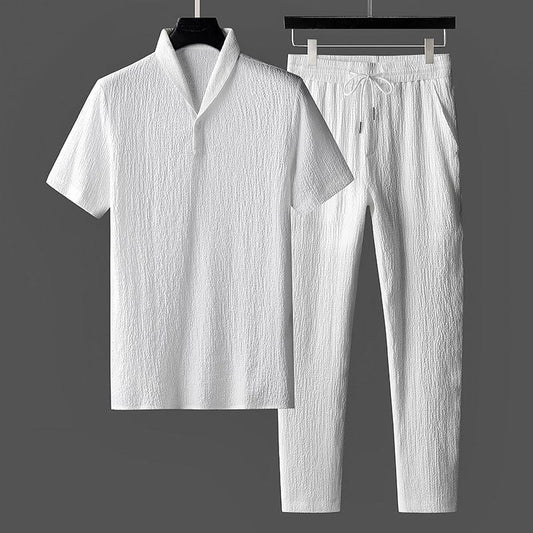 Alessandro | Elegantes Herren-Sommer-Set aus hochwertiger Baumwolle mit maximalem Komfort