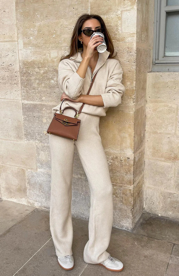 Anna – Komfortables Damen-Loungewear-Set – Stilvoll, weich & ideal für gemütliche Tage