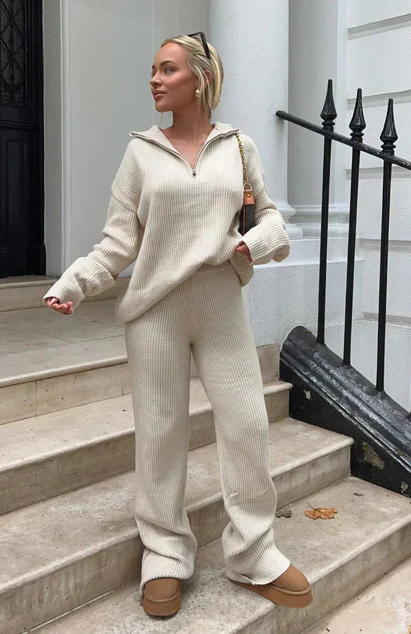 Anna – Komfortables Damen-Loungewear-Set – Stilvoll, weich & ideal für gemütliche Tage