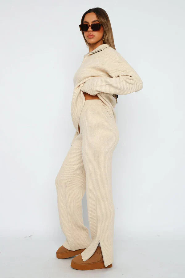Anna – Komfortables Damen-Loungewear-Set – Stilvoll, weich & ideal für gemütliche Tage