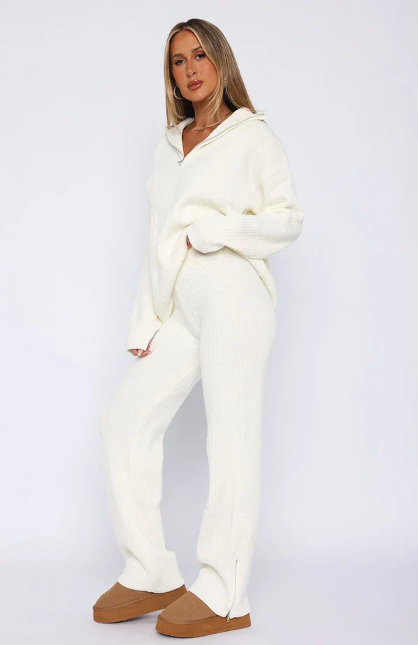 Anna – Komfortables Damen-Loungewear-Set – Stilvoll, weich & ideal für gemütliche Tage