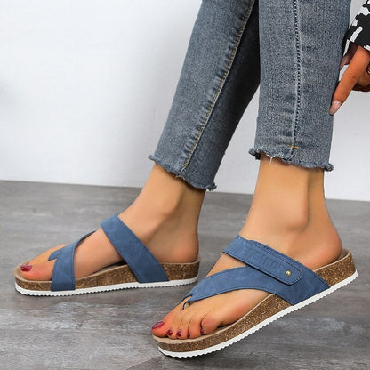 Archwave | Kork Offene Orthopädische Sandalen für Damen | Natürlich, bequem & stilvoll