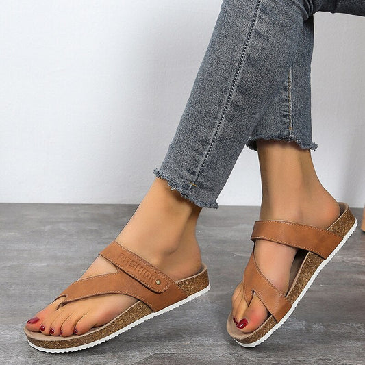 Archwave | Kork Offene Orthopädische Sandalen für Damen | Natürlich, bequem & stilvoll