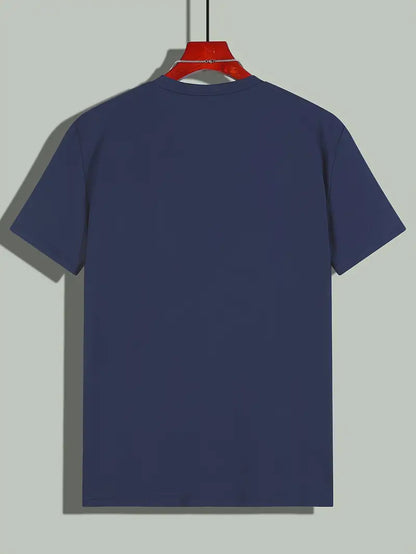 Aristos | Klassisches Herren-T-Shirt mit Rundhalsausschnitt und bequemem Schnitt