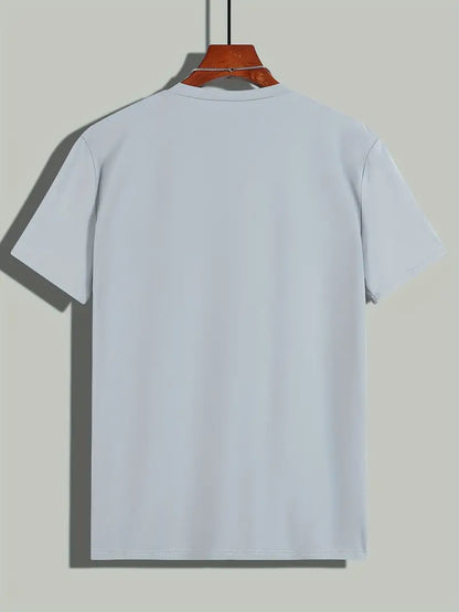Aristos | Klassisches Herren-T-Shirt mit Rundhalsausschnitt und bequemem Schnitt