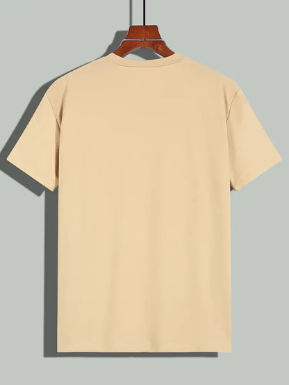 Aristos | Klassisches Herren-T-Shirt mit Rundhalsausschnitt und bequemem Schnitt