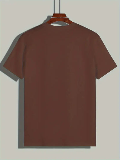 Aristos | Klassisches Herren-T-Shirt mit Rundhalsausschnitt und bequemem Schnitt