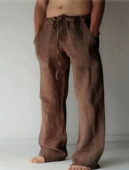 Arthur | Herren-Leinenhose mit weitem Schnitt – Luftig, Bequem & Stilvoll