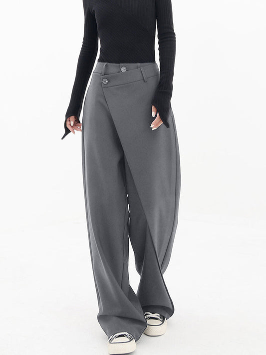 Asymmetrische Damen-Relax-Hose – Modern und Bequem für Jeden Anlass