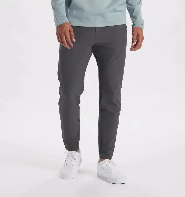 Bassino Herren Stretchhose | Bequeme Freizeithose mit elastischem Bund in vielen Farben