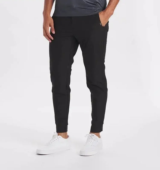 Bassino Herren Stretchhose | Bequeme Freizeithose mit elastischem Bund in vielen Farben
