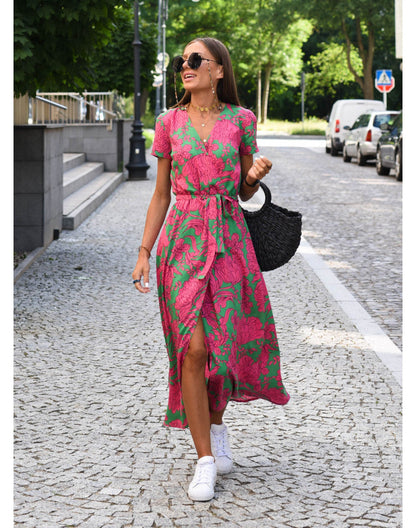 Bequemes Damen-Sommerkleid | Luftiges Freizeitkleid für warme Tage