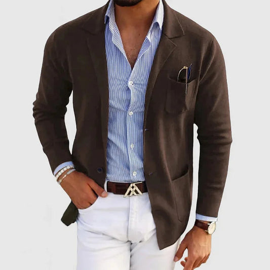 Blazer Herren – Sakko mit Pattentaschen für Business & Freizeit