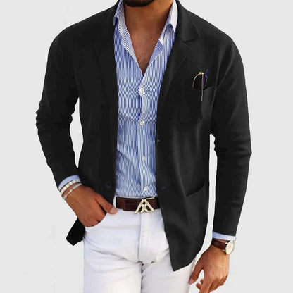 Blazer Herren – Sakko mit Pattentaschen für Business & Freizeit