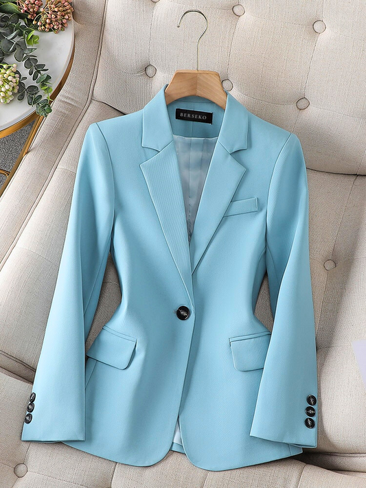 Charlotte Women's Blazer - Tailored Fit - Single-Breasted - Sophisticated Office & Formal Wear