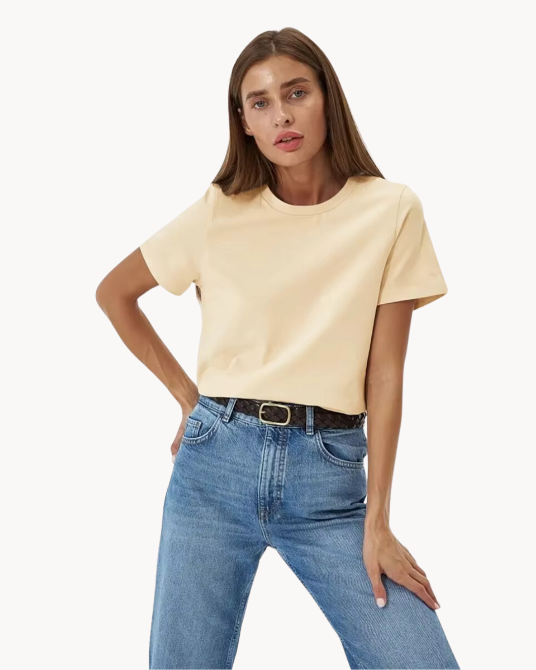 Collette | Weiches Damen-T-Shirt mit Stretch-Komfort und luxuriösem Tragegefühl