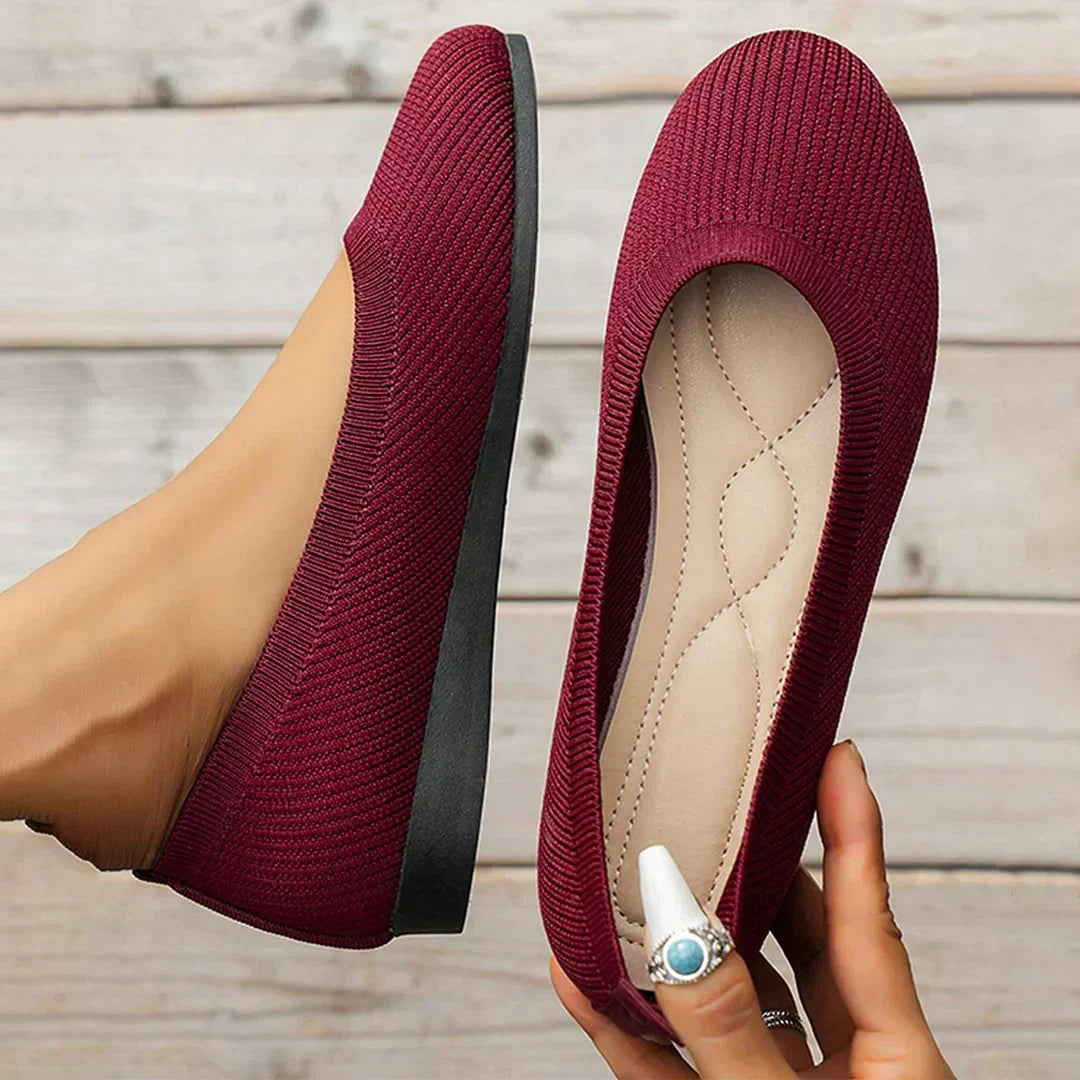 Damen Comfy Pump Schuhe | Anti-Rutsch, Atmungsaktive Komfort-Schuhe