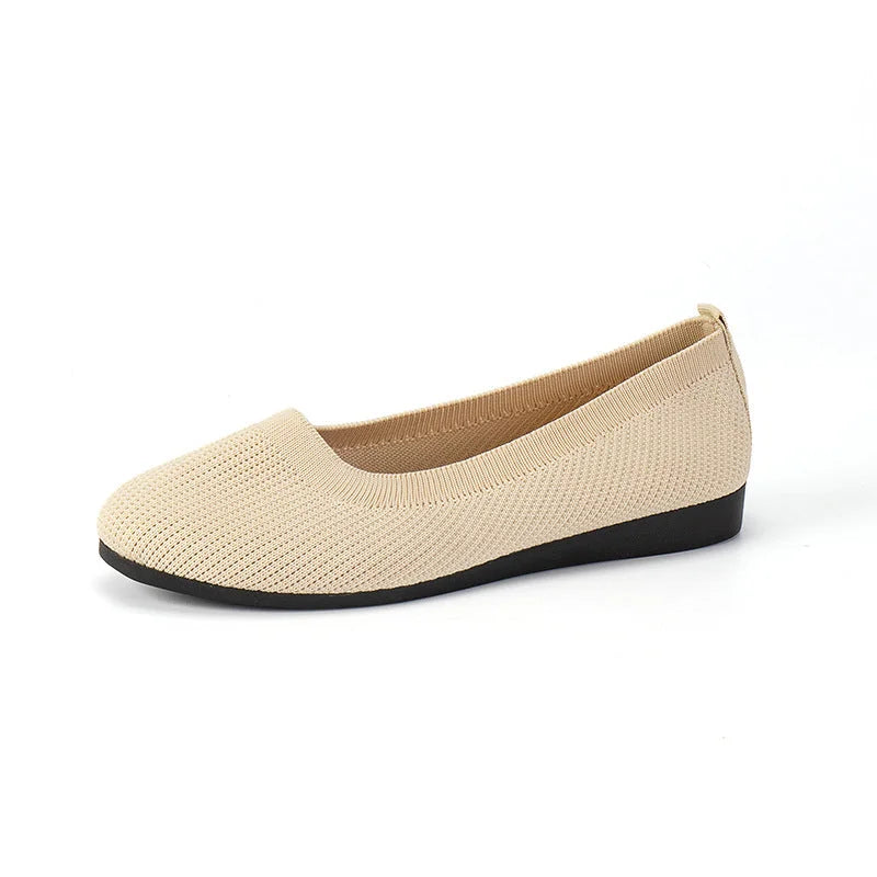 Damen Comfy Pump Schuhe | Anti-Rutsch, Atmungsaktive Komfort-Schuhe