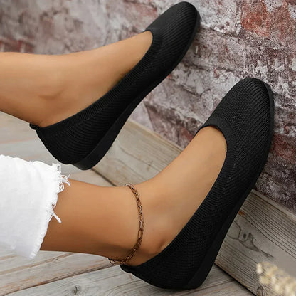 Damen Comfy Pump Schuhe | Anti-Rutsch, Atmungsaktive Komfort-Schuhe