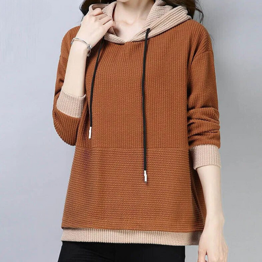 Damen Hoodie mit Kordelzug – Weich, Bequem & Lässiger Stil