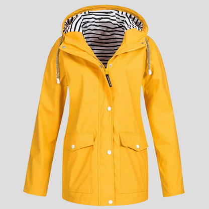 Damen Jacke – Wasserdicht & Winddicht – Mit Kapuze