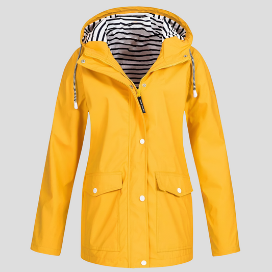Damen Jacke – Wasserdicht & Winddicht – Mit Kapuze